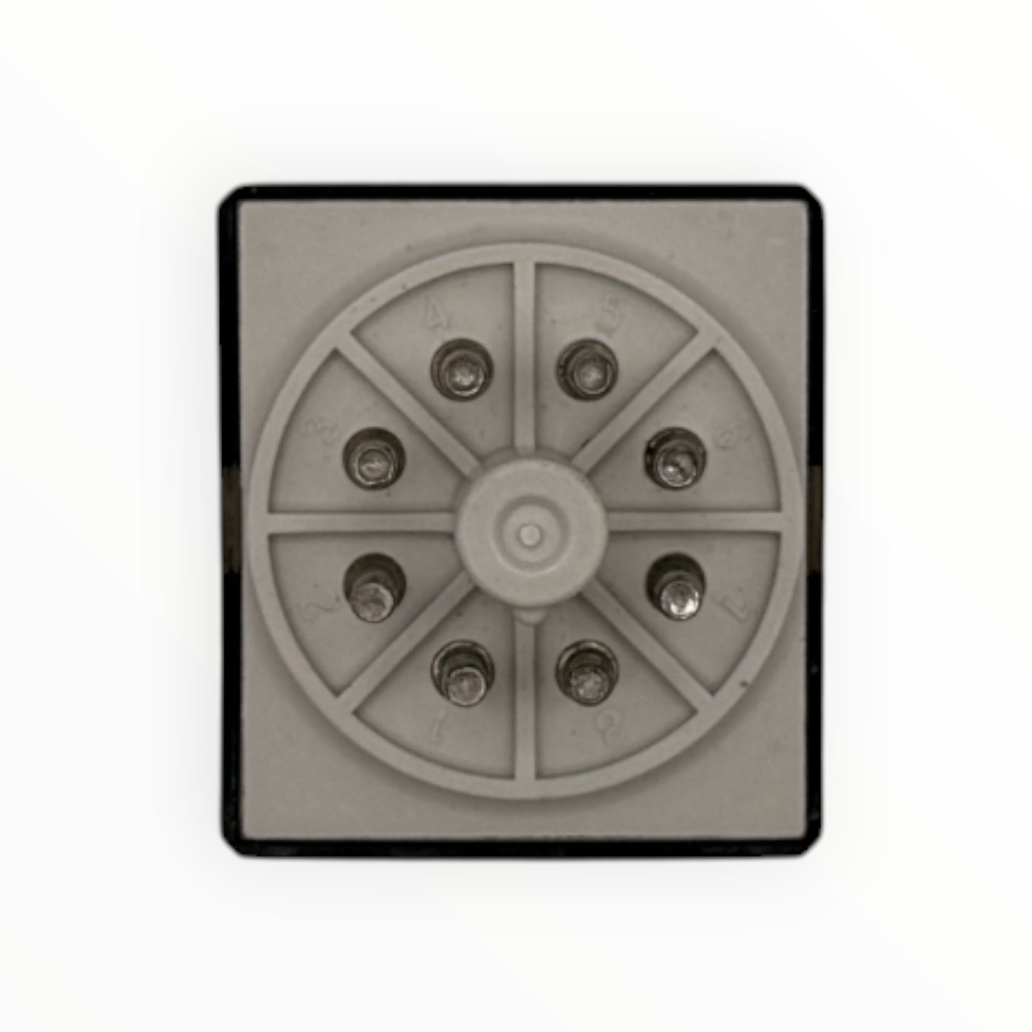 Rele octal bob. 24vdc - cont. 220vac 10a 2nc-2no