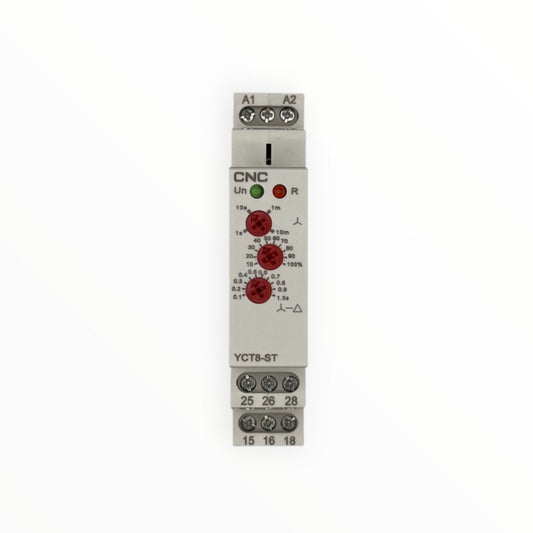 Rele temporizador estrella-triangulo 230vac - SKU: CN 2309 — Automatización Industrial Chile | BDTEC