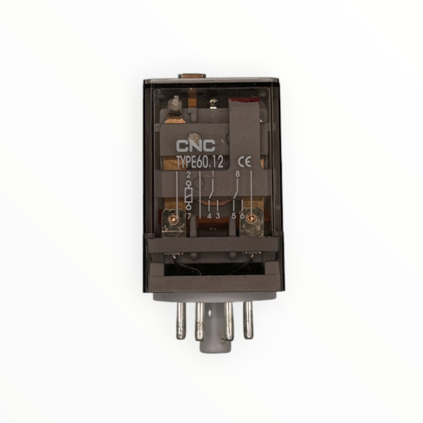 Rele octal bob. 220vac - cont. 220vac 10a 2nc-2no