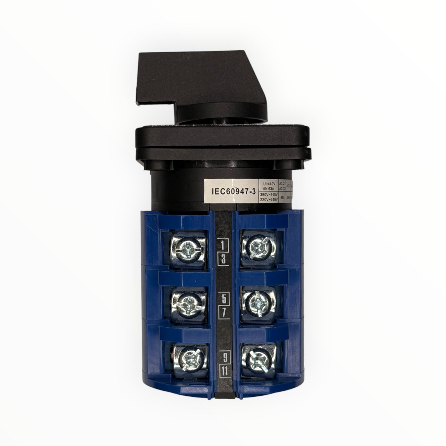 Interruptor paco 1-0-2 63a 3p 220vac~440vac