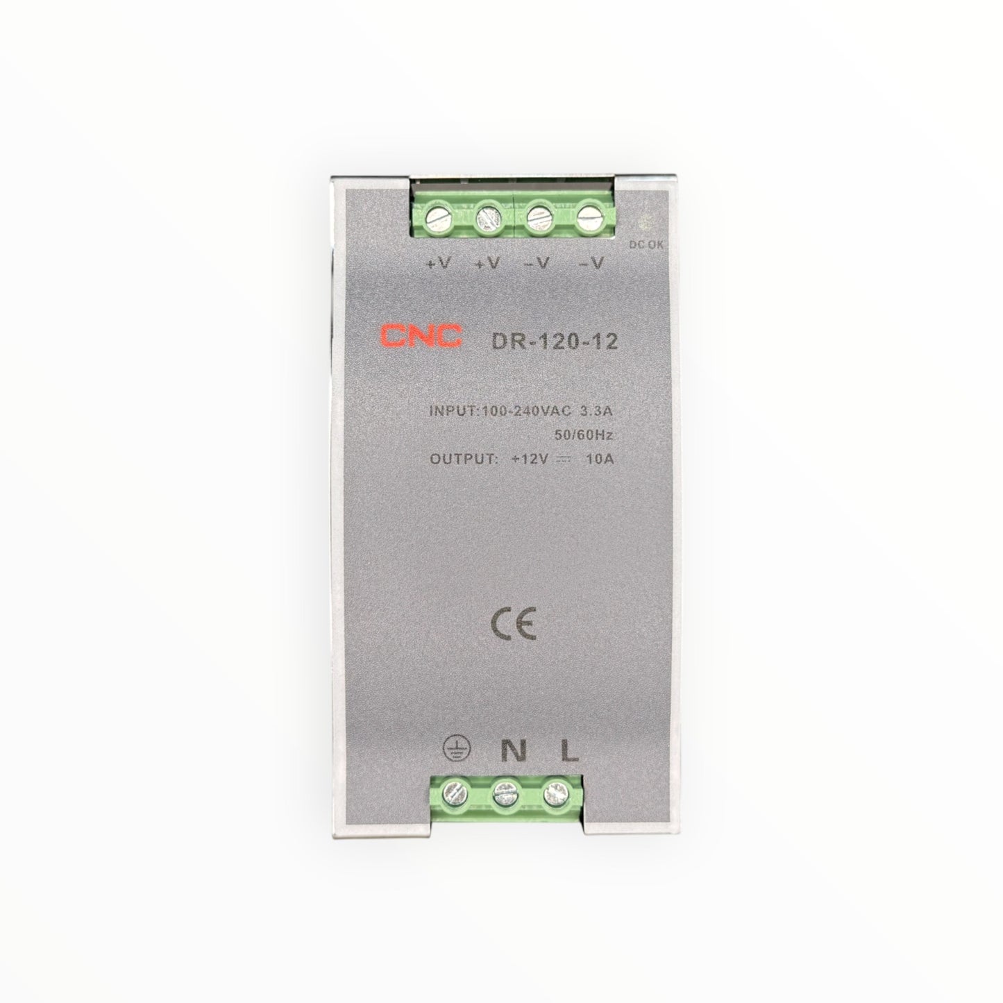 Fuente de poder a riel din 120w 12vdc 10a