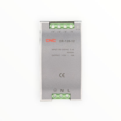 Fuente de poder a riel din 120w 12vdc 10a