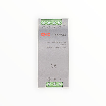 Fuente de poder a riel din 75w 24vdc 3.2a