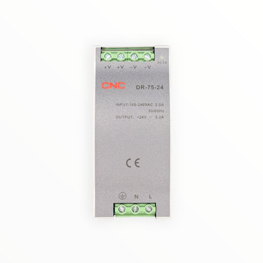 Fuente de poder a riel din 75w 24vdc 3.2a - SKU: CN 2415 — Automatización Industrial Chile | BDTEC