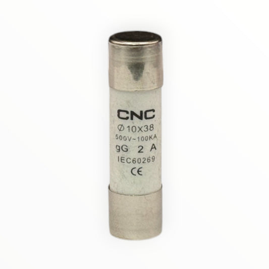Fusible 10x38 2a (10u) - SKU: CN 2417 — Automatización Industrial Chile | BDTEC