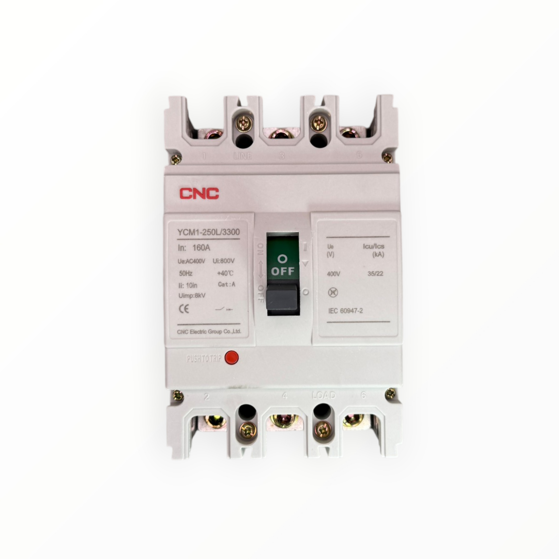 Interruptor caja moldeada 3p 160a 35ka - SKU: CN 2430 — Automatización Industrial Chile | BDTEC