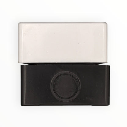Caja perforada 2 botones