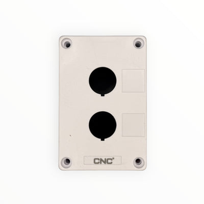 Caja perforada 2 botones - SKU: CN 2501 — Automatización Industrial Chile | BDTEC
