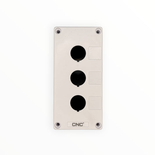 Caja perforada 3 botones - SKU: CN 2502 — Automatización Industrial Chile | BDTEC