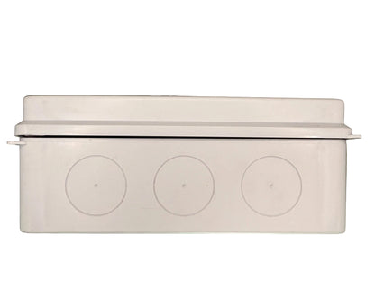 Caja estanca st1 ABS h200xw200xd80 IP65 r7035 CNC - vista 3
