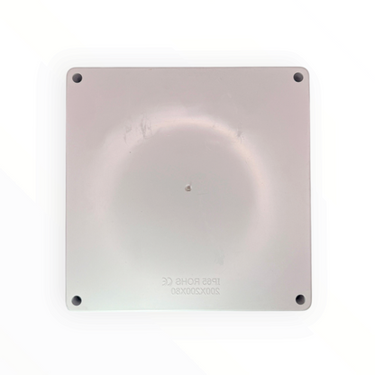 Caja estanca st1 ABS h200xw200xd80 IP65 r7035 CNC