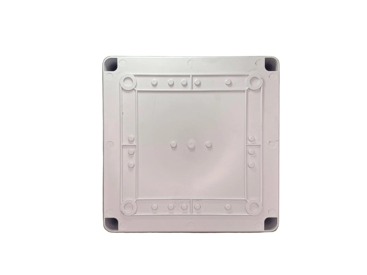 Caja estanca st1 ABS h200xw200xd80 IP65 r7035 CNC - vista 2