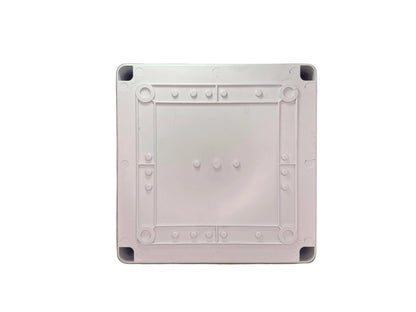 Caja estanca st1 ABS h200xw200xd80 IP65 r7035 CNC - vista 2