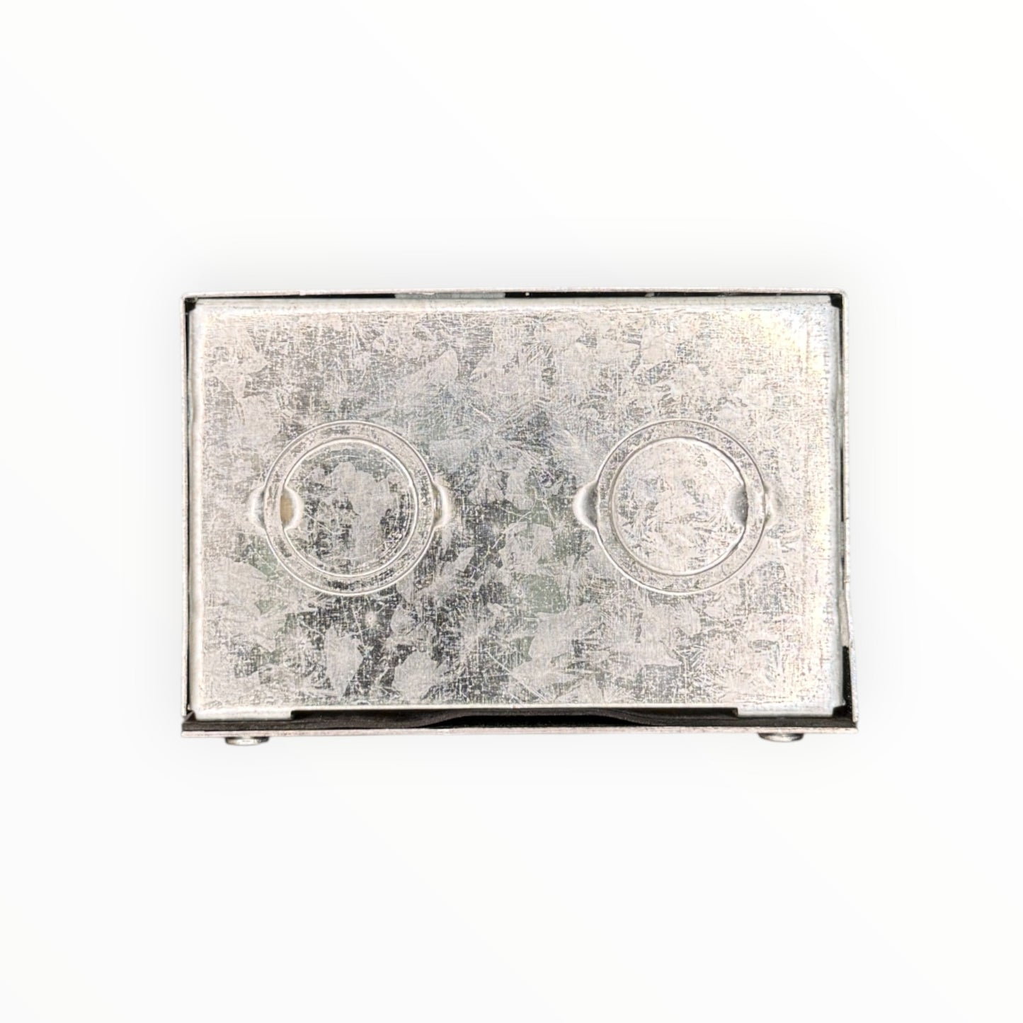 Caja metalica 100x100x65 zincada c/sello