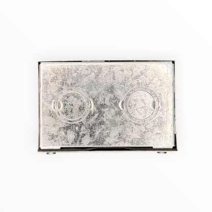 Caja metalica 100x100x65 zincada c/sello
