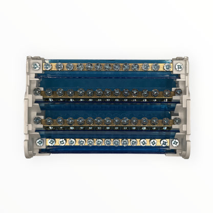 Repartidor tetrapolar 4x15 posiciones 125a