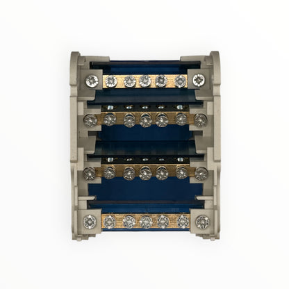 Repartidor tetrapolar 4x7 posiciones 125a
