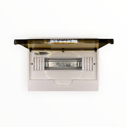 Tablero sob. plast. 12puestos h256xa210xf100