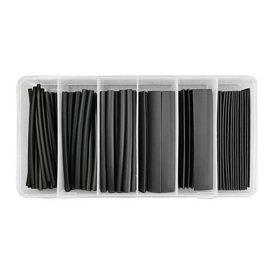 KIT DE MANGAS TERMOCONTRAIBLE LIBRE DE HALOGENOS NEGRO 130