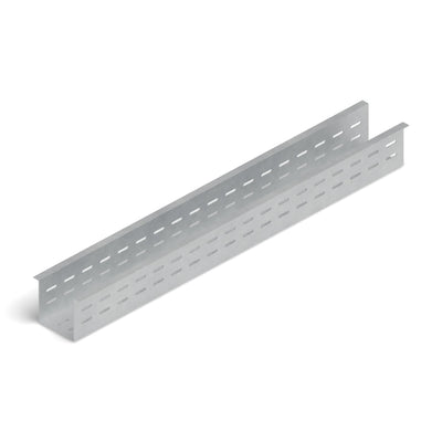 Bandeja portaconductores ranurada 100x100mm 3m galvanizada