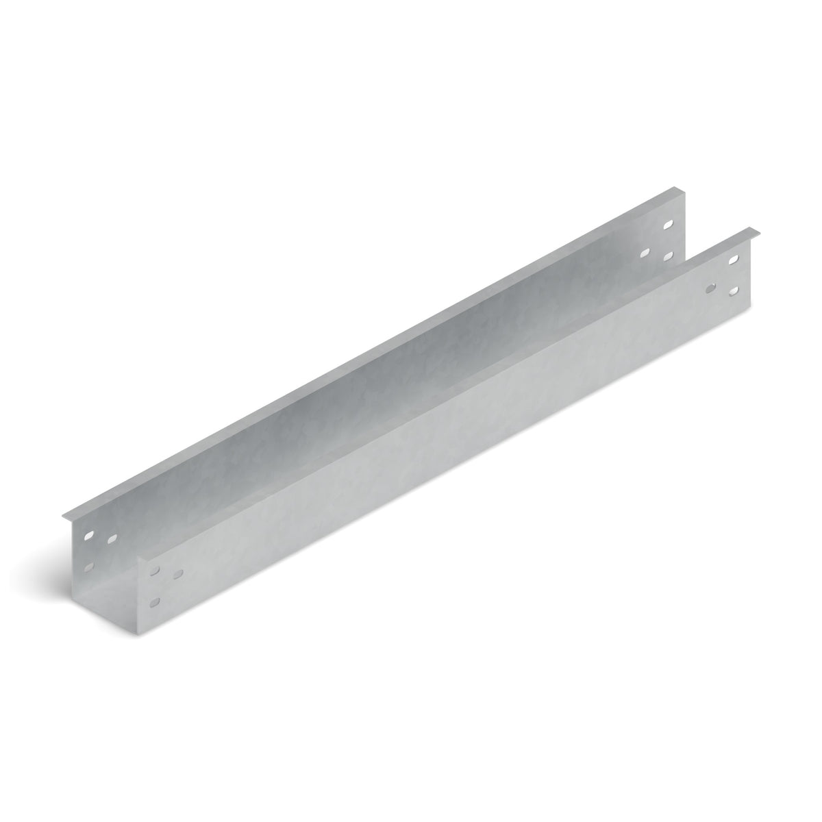 Bandeja portaconductores lisa 100x100mm 3m galvanizada BDTEC