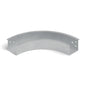 Curva horizontal 90° bandeja lisa 100x100mm galvanizada
