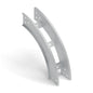Curva vert. ext. 90° escalerilla 100x100mm galvanizada