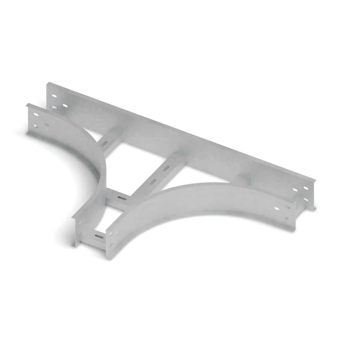Derivación tee escalerilla 100x100mm galvanizada BDTEC