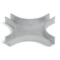 Derivación cruz bandeja ranurada 100x100mm galvanizada