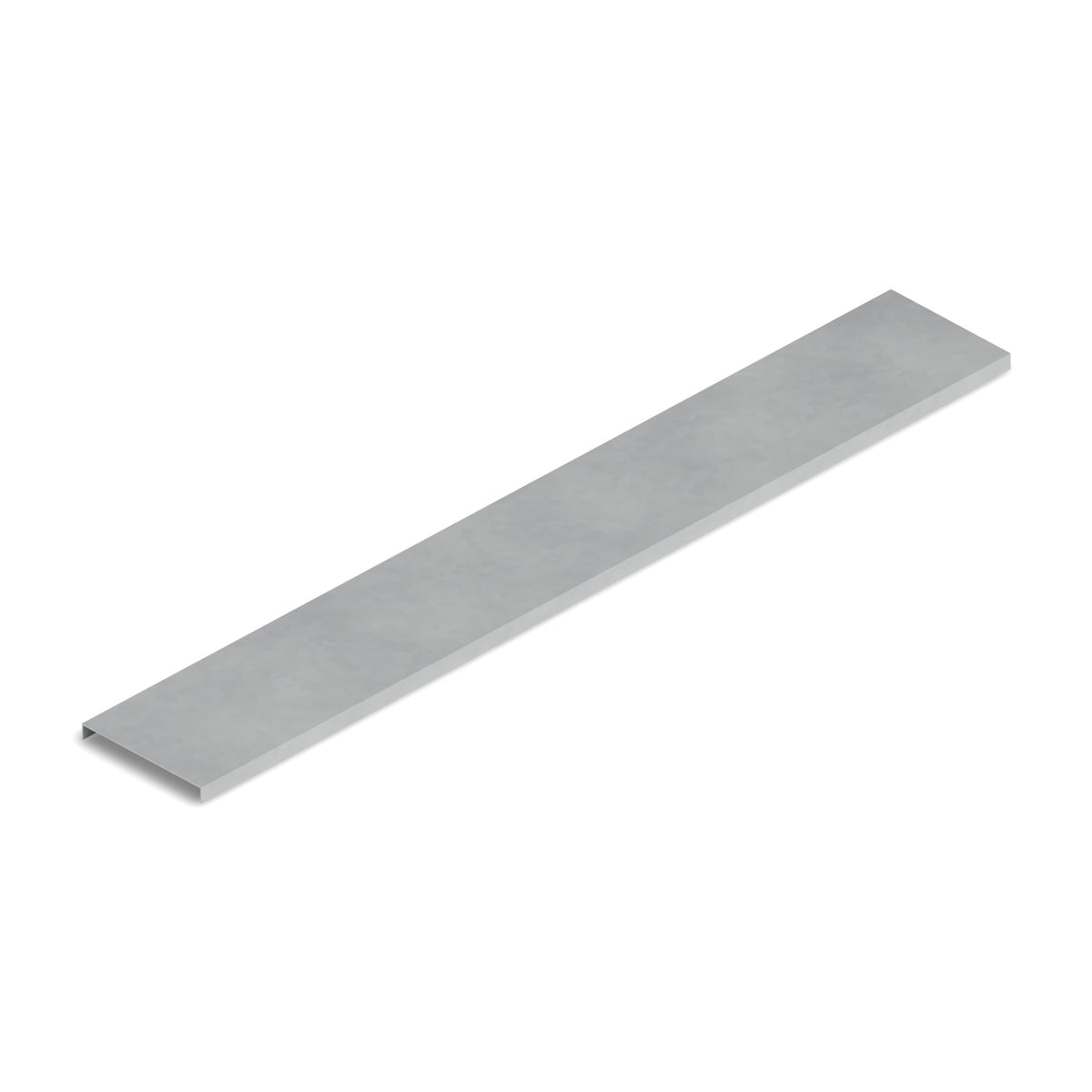 Tapa recta escalerilla/bandeja 100mm 3m galvanizada BDTEC