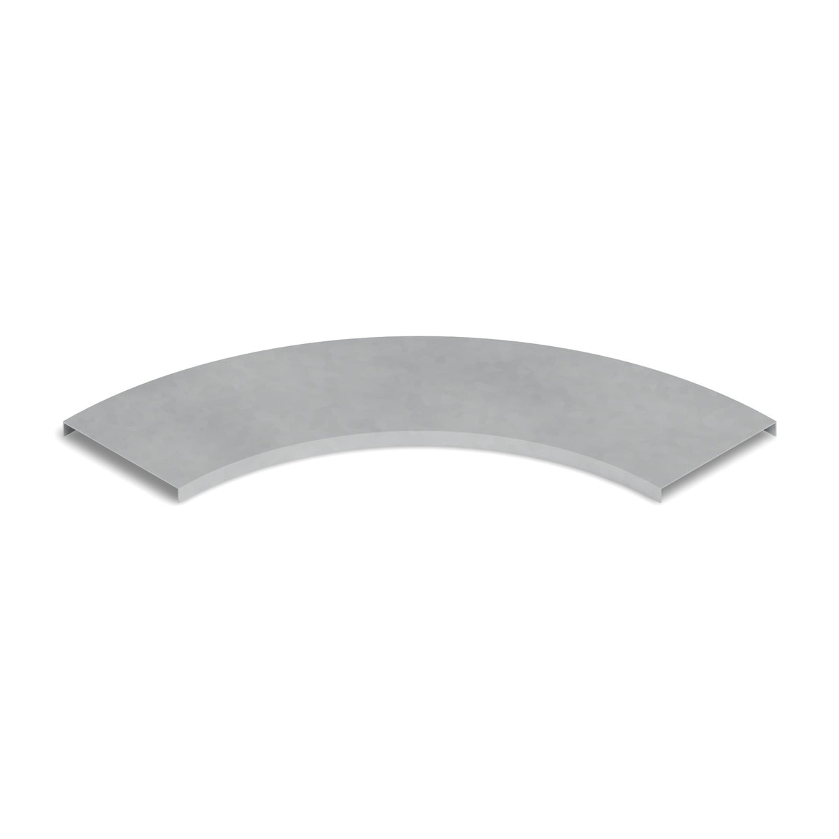 Tapa curva horizontal escalerilla/bandeja 100mm galvanizada BDTEC