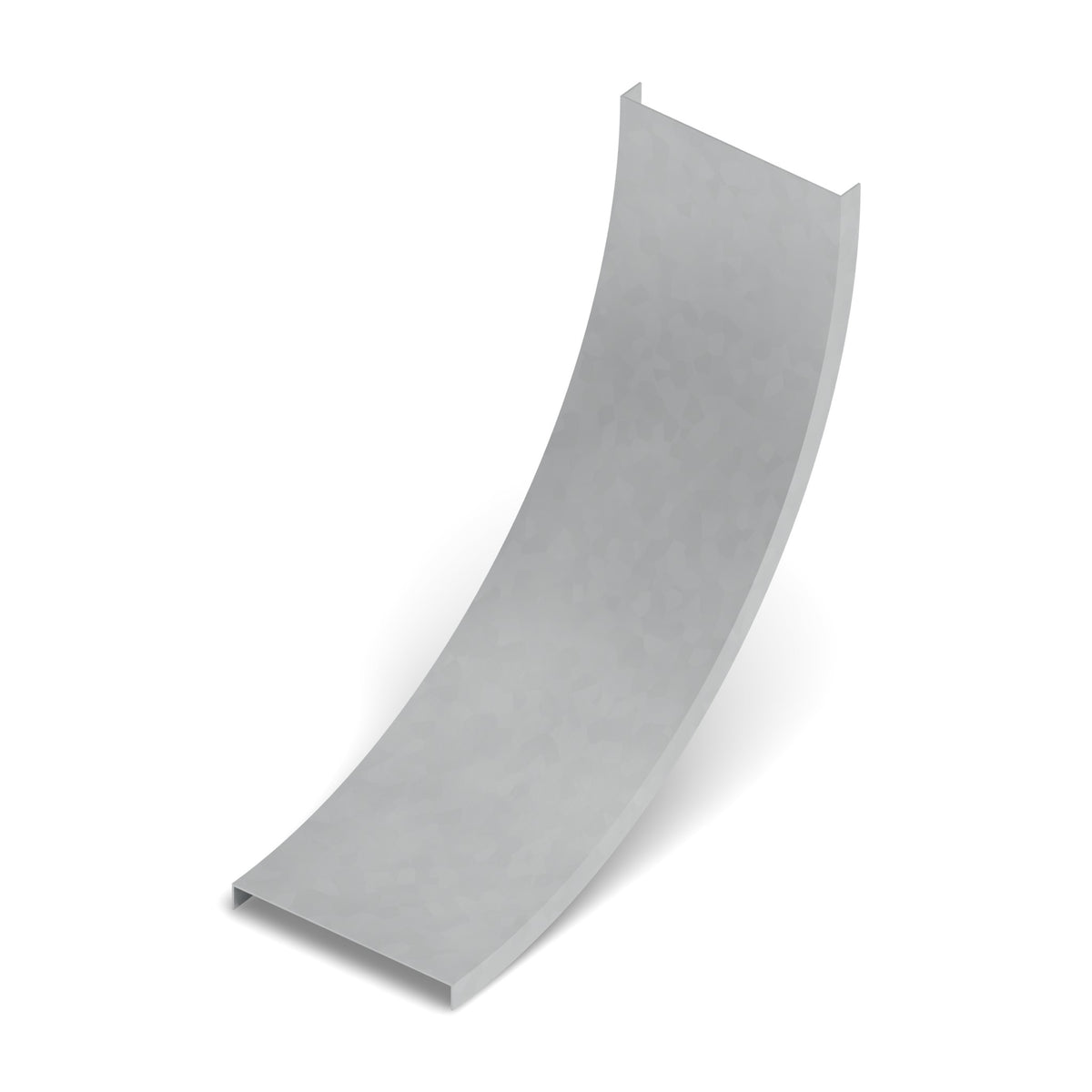 Tapa curva vert. int. escalerilla/bandeja 100mm galvanizada BDTEC