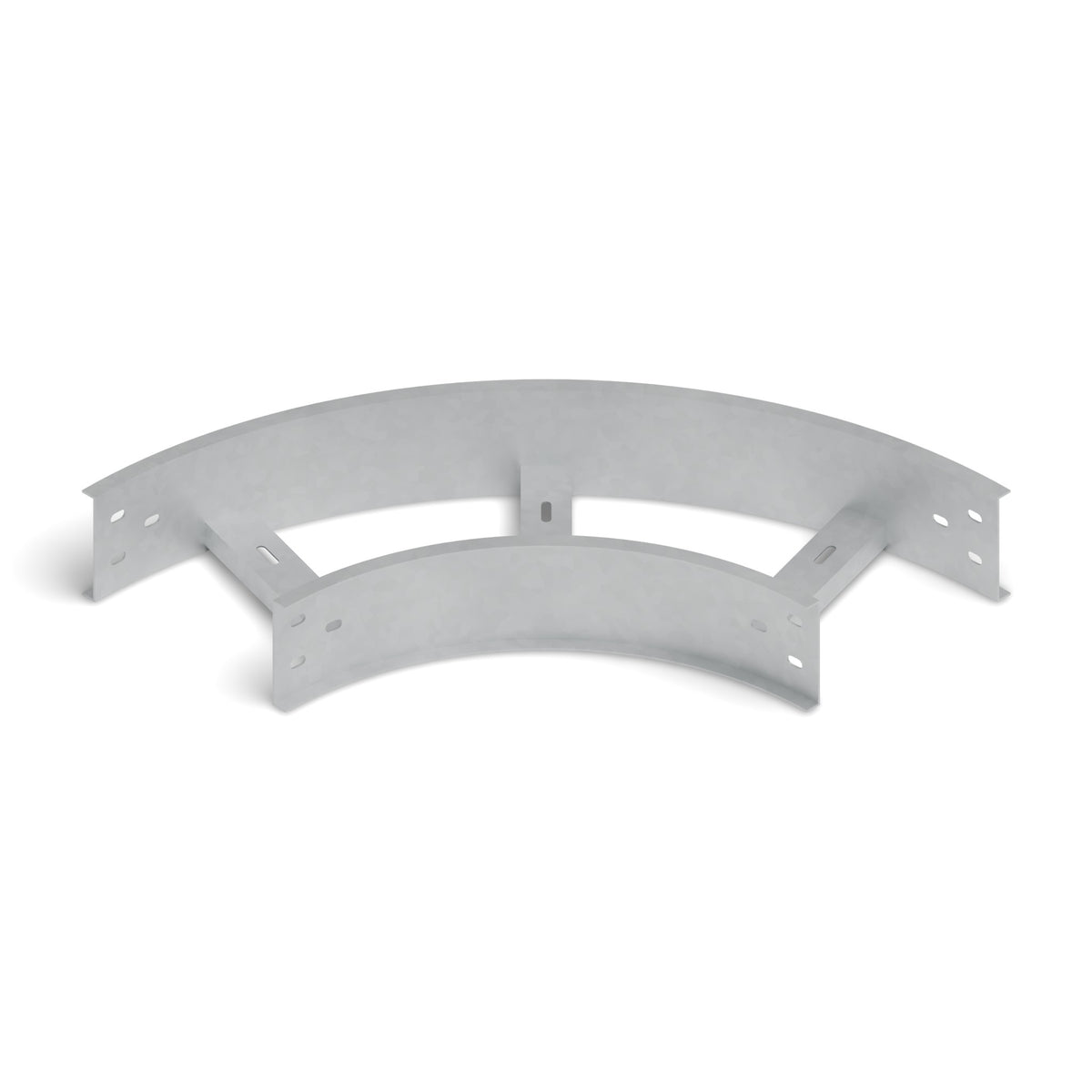Curva horizontal 90° escalerilla 200x100mm galvanizada BDTEC