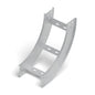 Curva vert. int. 90° escalerilla 200x100mm galvanizada