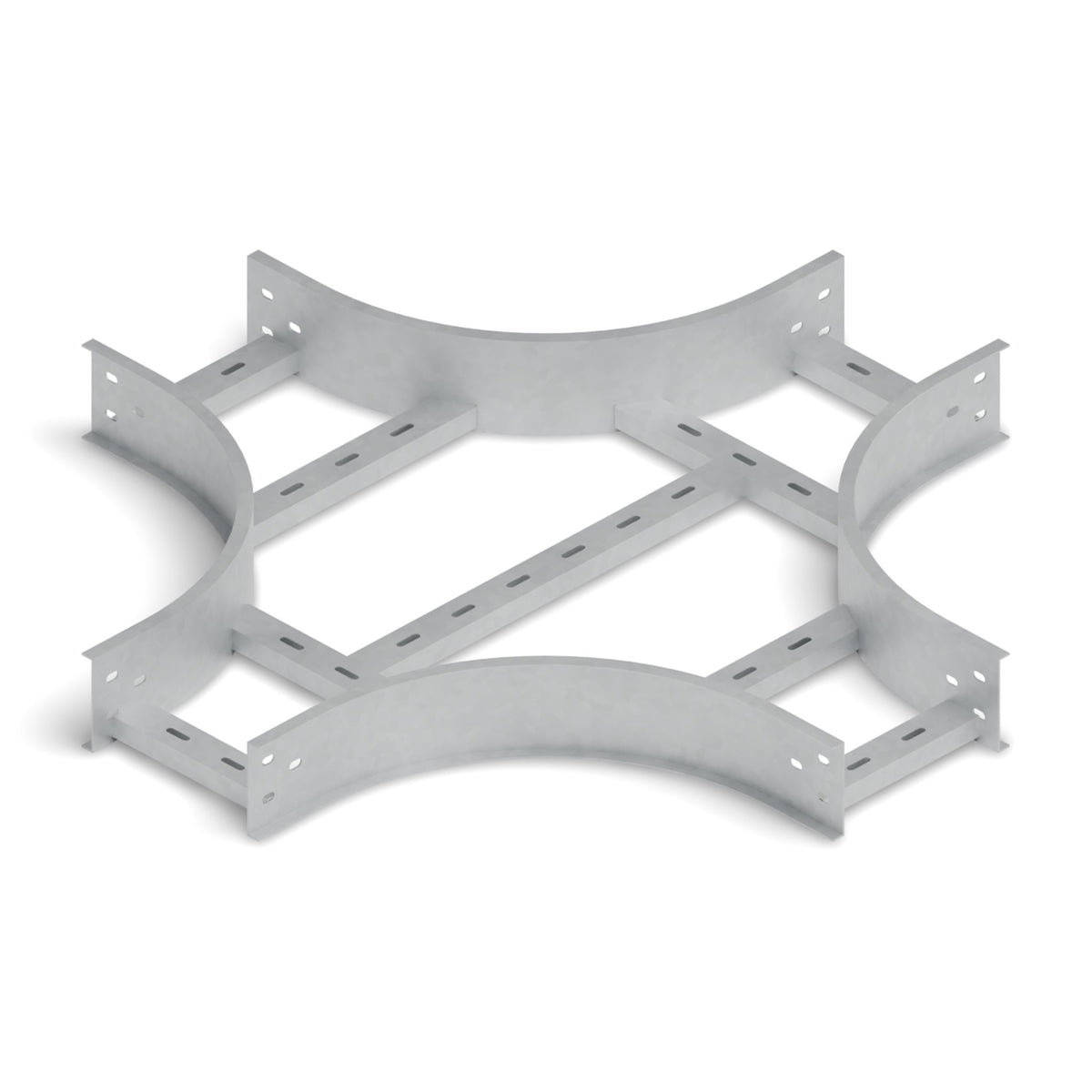 Derivación cruz escalerilla 200x100mm galvanizada BDTEC