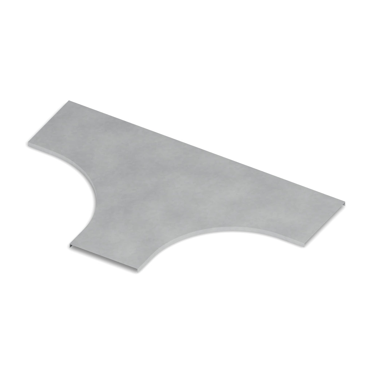 Tapa derivación tee escalerilla/bandeja 200mm galvanizada BDTEC