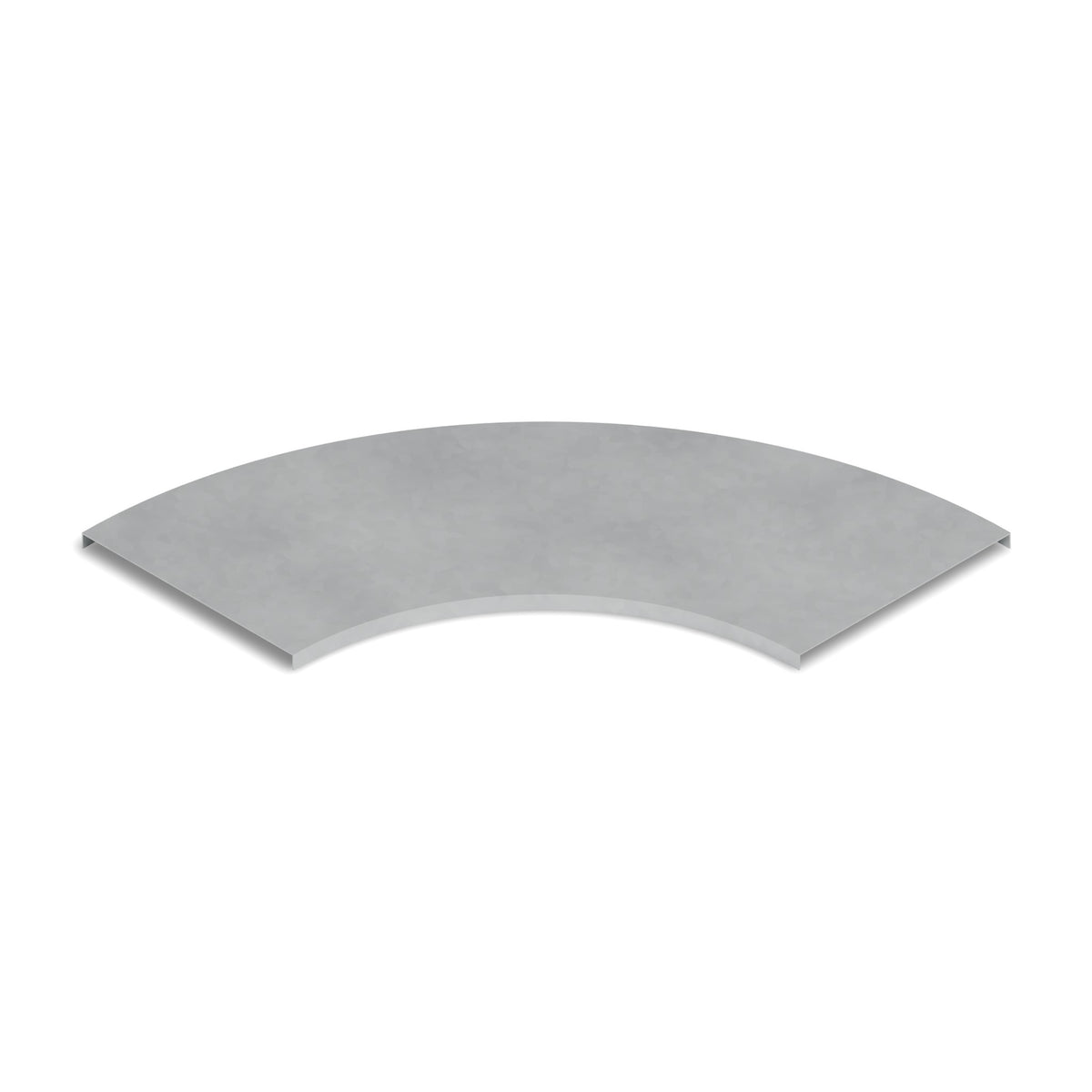 Tapa curva horizontal escalerilla/bandeja 200mm galvanizada BDTEC