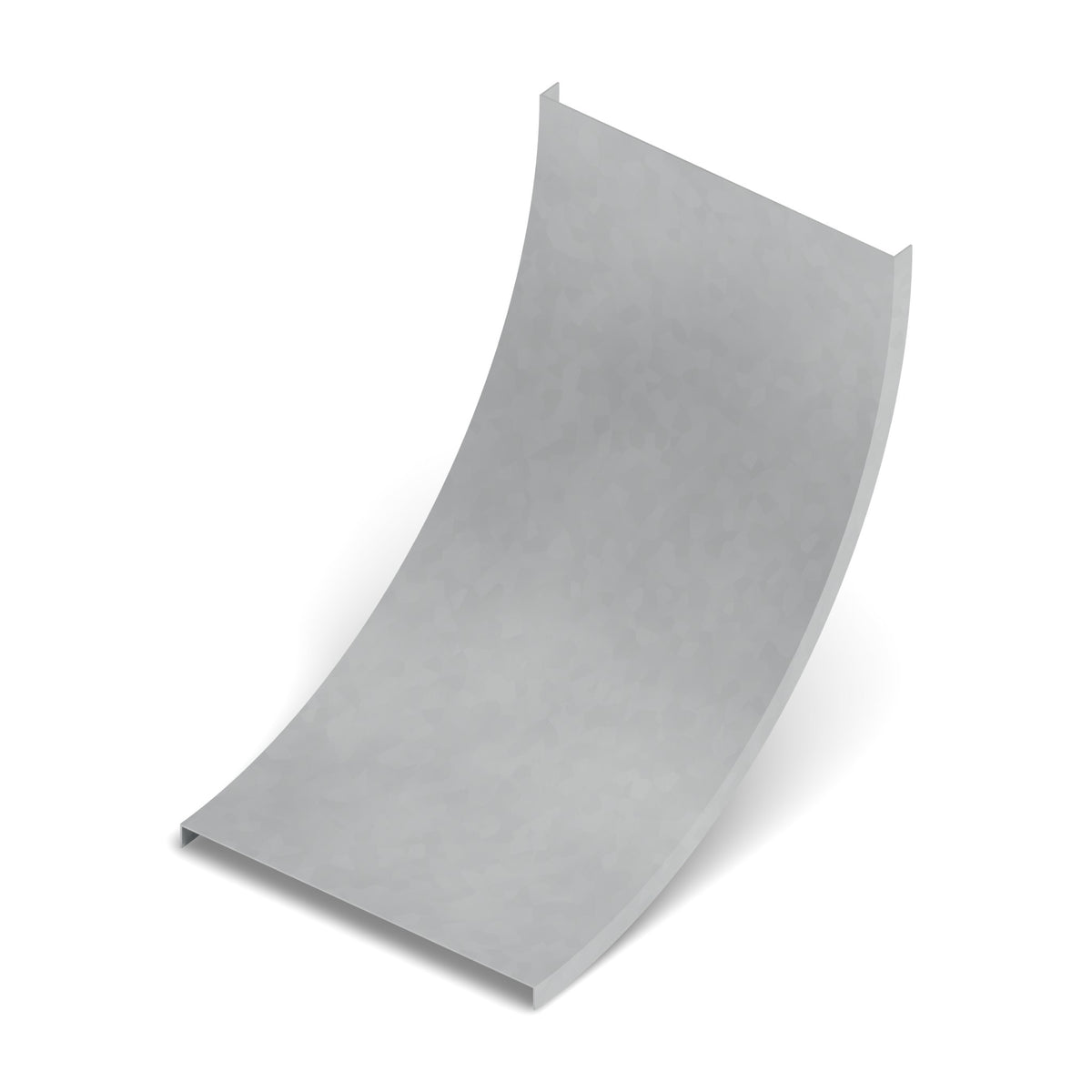 Tapa curva vert. int. escalerilla/bandeja 200mm galvanizada BDTEC