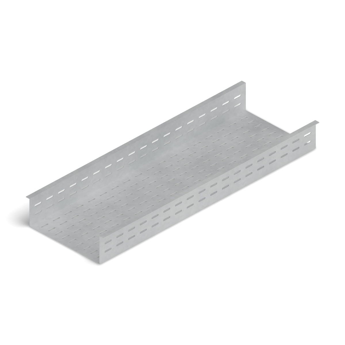 Bandeja portaconductores ranurada 300x100mm 3m galvanizada BDTEC
