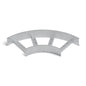Curva horizontal 90° escalerilla 300x100mm galvanizada