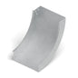 Curva vert. int. 90° bandeja lisa 300x100mm galvanizada
