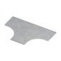 Tapa derivación tee escalerilla/bandeja 300mm galvanizada