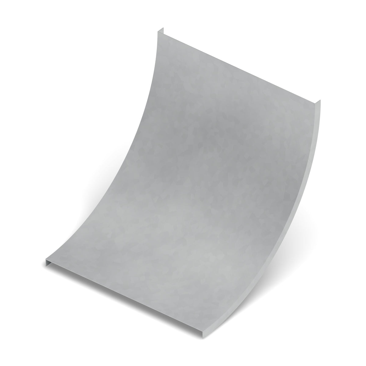 Tapa curva vert. int. escalerilla/bandeja 300mm galvanizada BDTEC