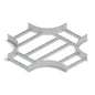 Derivación cruz escalerilla 400x100mm galvanizada