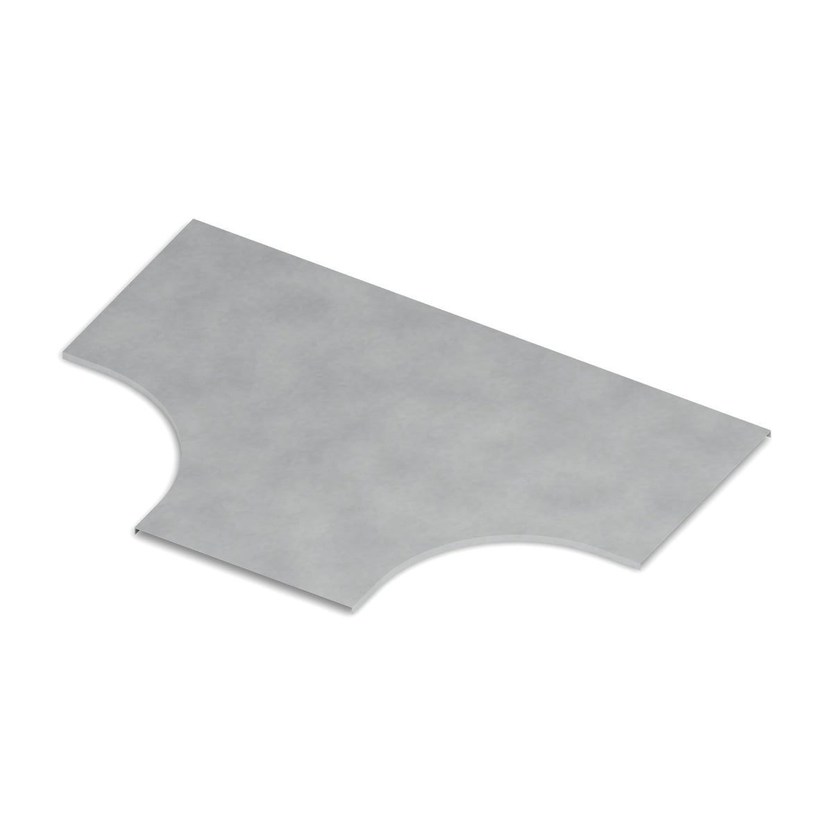 Tapa derivación tee escalerilla/bandeja 400mm galvanizada BDTEC
