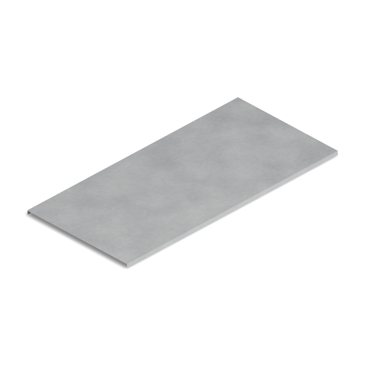 Tapa recta escalerilla/bandeja 400mm 3m galvanizada BDTEC