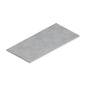 Tapa recta escalerilla/bandeja 400mm 3m galvanizada
