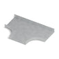 Derivación tee bandeja ranurada 500x100mm galvanizada