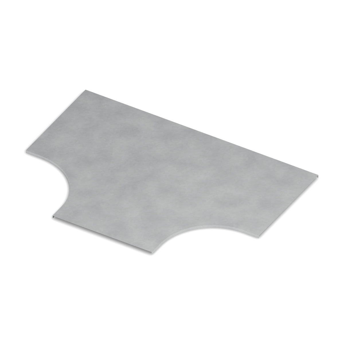 Tapa derivación tee escalerilla/bandeja 500mm galvanizada BDTEC