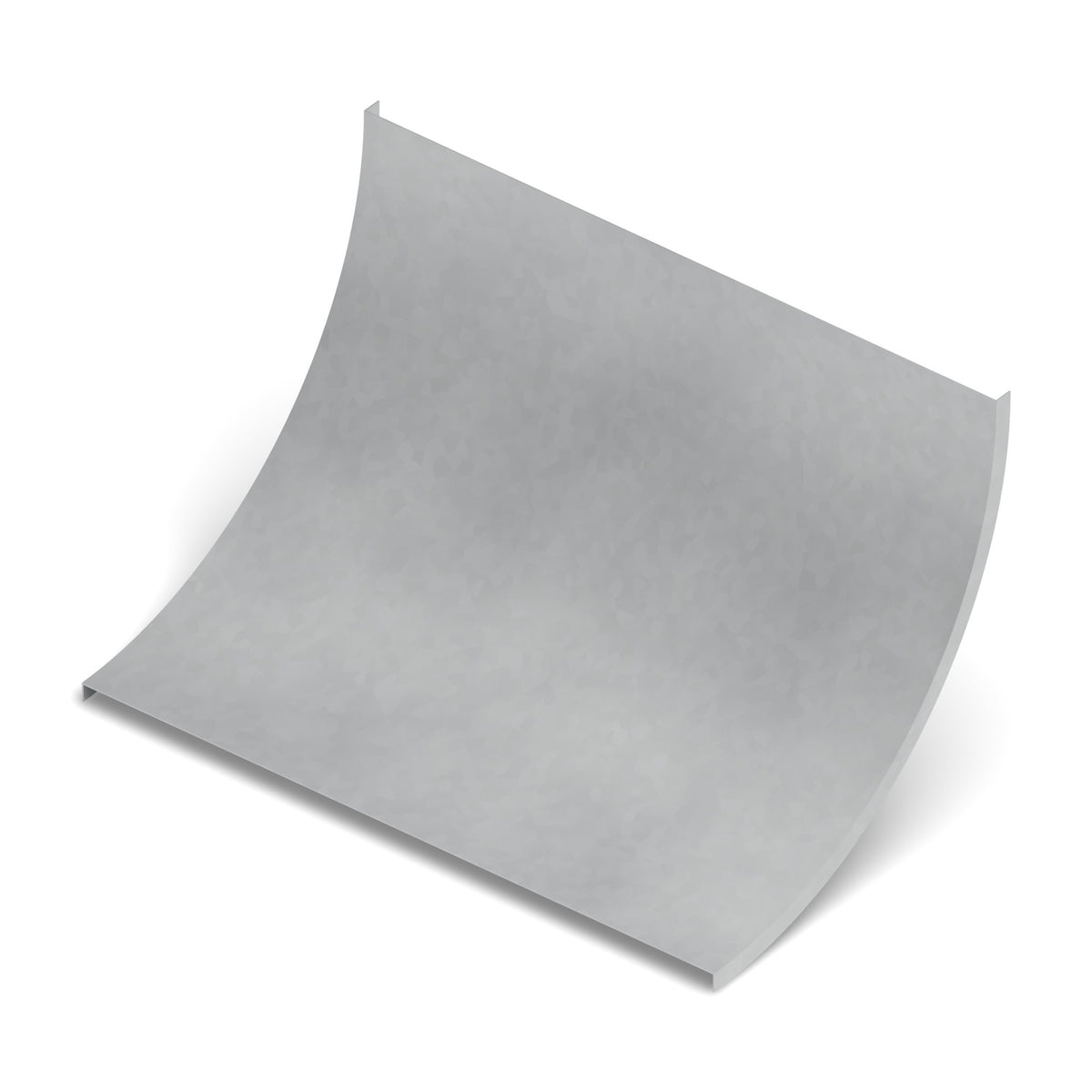 Tapa curva vert. int. escalerilla/bandeja 500mm galvanizada BDTEC
